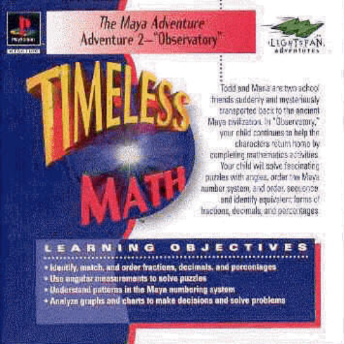 Timeless Math 2 - Maya, Observatory (USA) Cover
